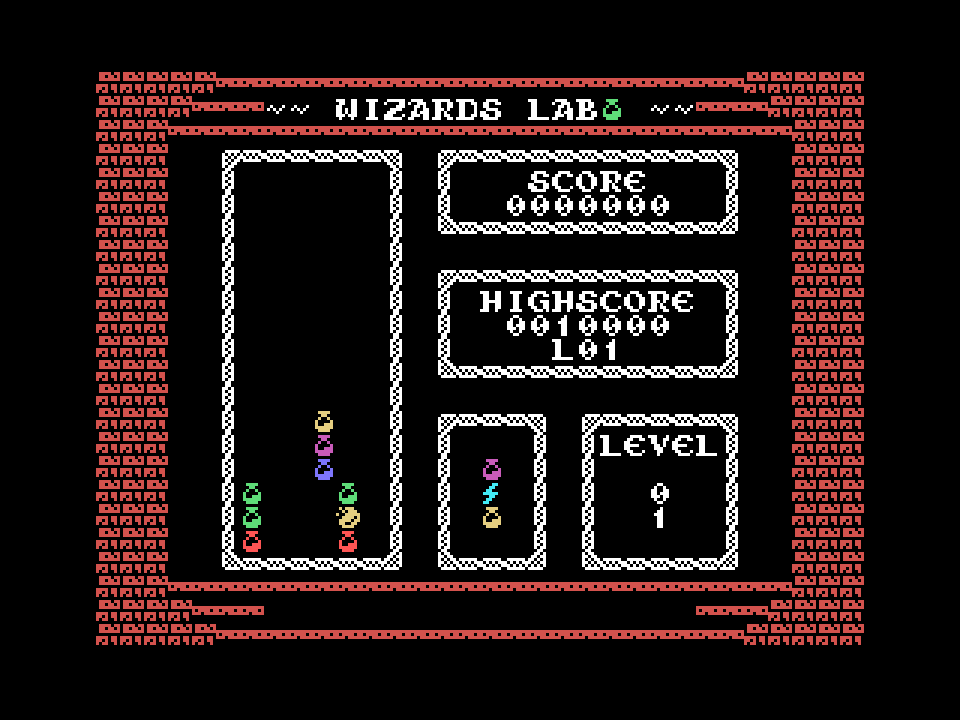 Wizards Lab title screen